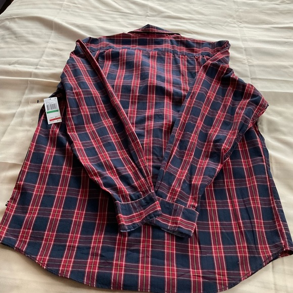 Nautica Classic Fit Plaid Button Down Shirt - Picture 5 of 7